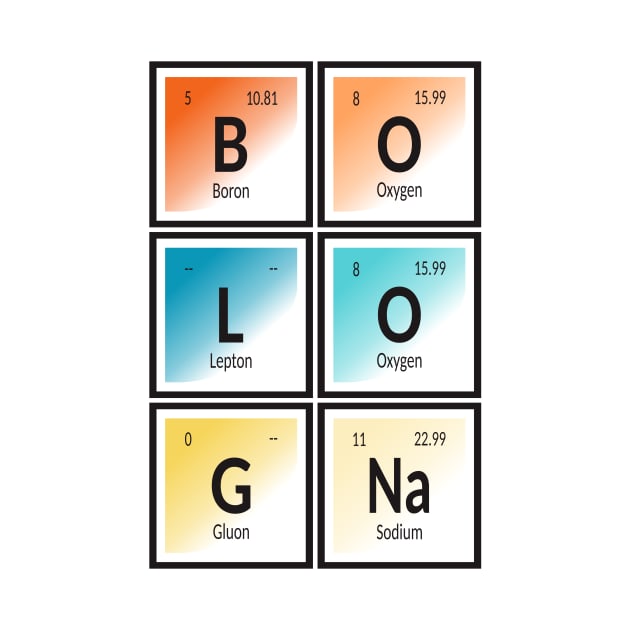 Bologna Periodic Table by Maozva-DSGN