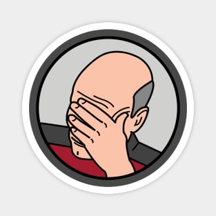 Epic Facepalm Picard Magnet