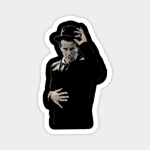 Tom Waits Magnet by GonzoWear