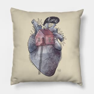 Heart Home Pillow