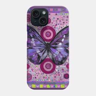 Purple Butterfly Phone Case