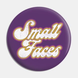 Small Faces / Retro Fan Design Pin
