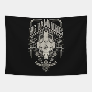 Big Damn heroes Vintage Tapestry