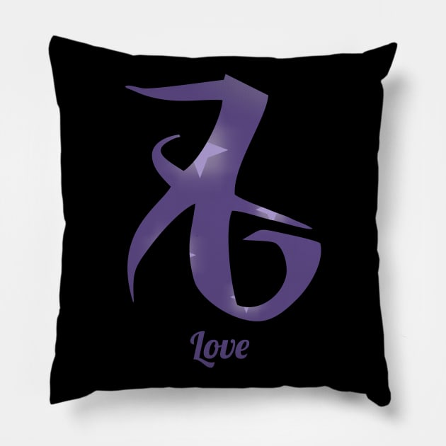 Love rune Pillow by Pendientera