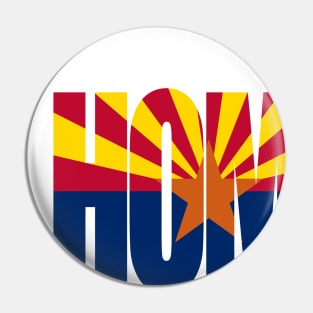 Arizona Home - State Flag Pin