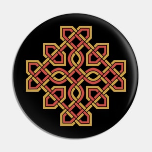 Celtic Cross Weaved Pin