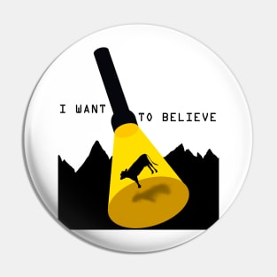 T-shirt I want to believe Pin
