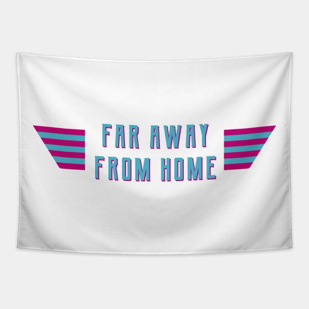 Far Away From Home Tapestry by notami