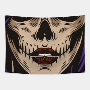 Skull Face Tapestry