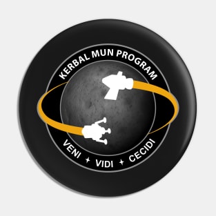 Kerbal Mun Program Pin