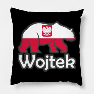 Wojtek the soldier bear Pillow