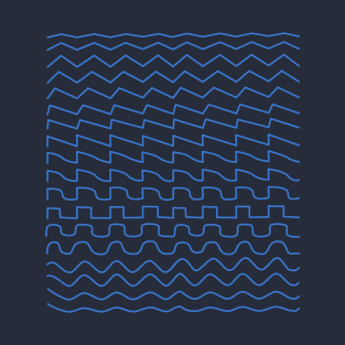 Synthesizer Waveforms for Musician T-Shirt