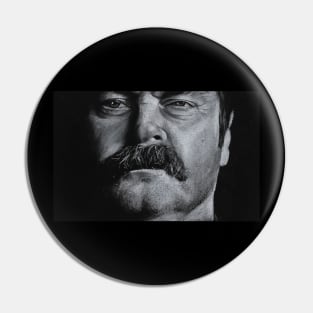 Mr. Ron Swanson Pin