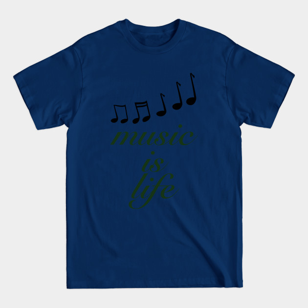 Discover Music Is Life Musicians Gifts for Music Lovers - Music Is Life - T-Shirt