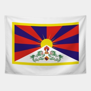 The Last Flag of Free Tibet Tapestry