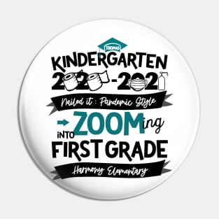 Kindergarten quarantine graduation Pin
