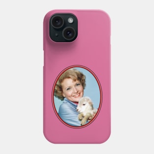 Betty White: Friend Of The Animals Phone Case