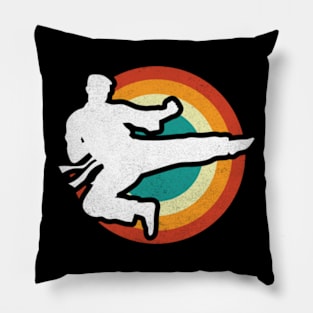 Retro kung fu Pillow