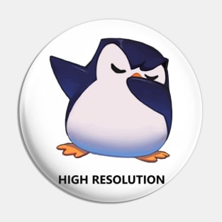 8K Penguin Dab Pin