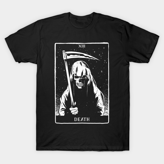 Discover Tarot Major Arcana XIII Death - Death Tarot Card - T-Shirt