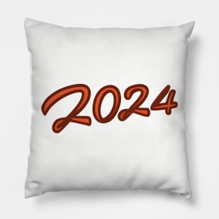 Happy new year 2024 gift Pillow