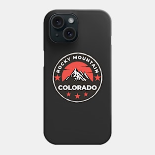 Rocky Mountain Colorado - Travel Phone Case