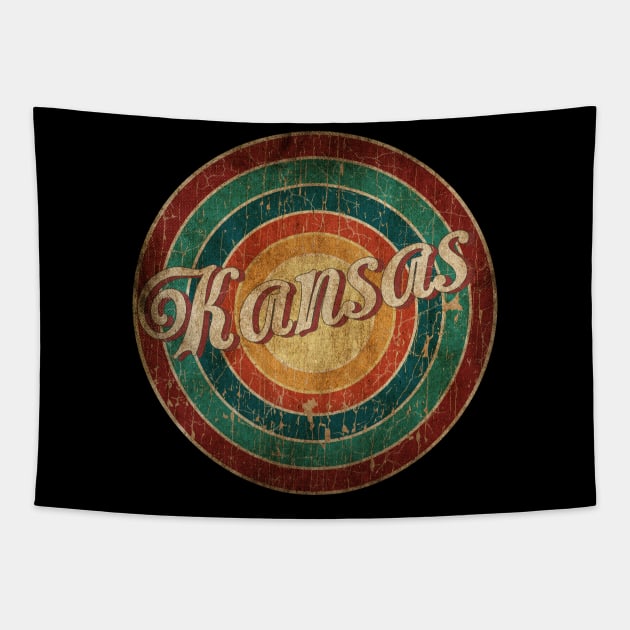 Circle Classic art - Kansas Tapestry by PREMAN PENSIUN PROJECT