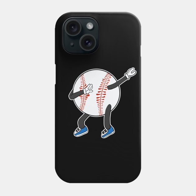 Dabbing Baseball Phone Case by Foxxy Merch