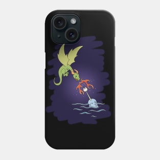 Dragon Narwhal Marshmallow Roast Phone Case