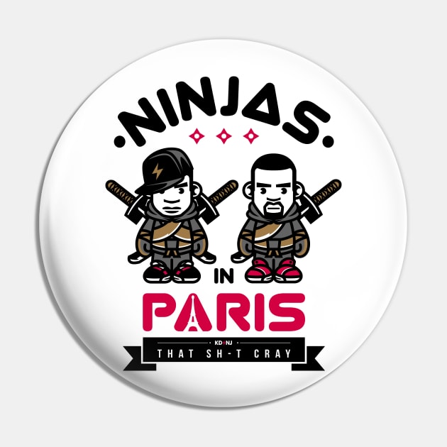 KDNJ Ninjas in Paris Pin by KDNJ