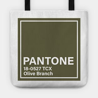 pantone 18-0527 TCX Olive Branch Tote