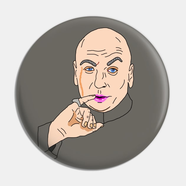 Dr. Evil Pin by Lydia's Green Light Closet 