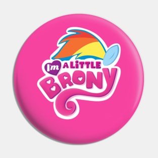 I'm a Little Brony Pin