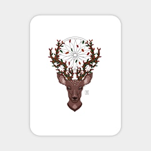 Deer dreamcatcher Magnet