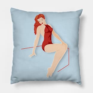 Pin-Up Girl Pillow