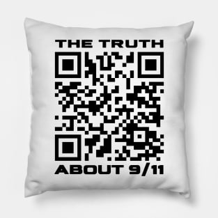 Rick Roll QR Code - The Truth About 9/11 Pillow