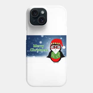 Merry Christmas Cute Penguin Phone Case