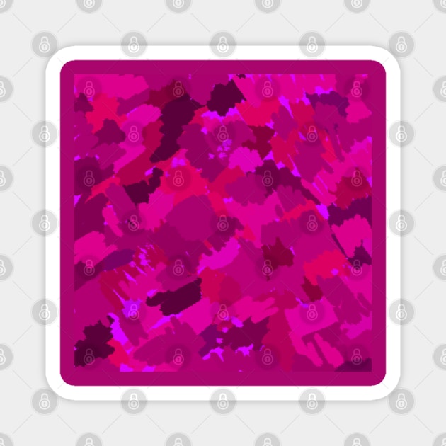 Pink gradients Magnet by jen28