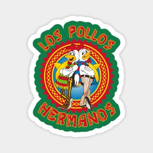 Los Pollos Hermanos Cartoon Magnet