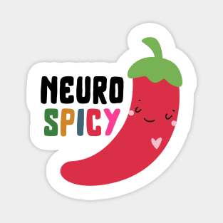 Neurospicy hot pepper Magnet