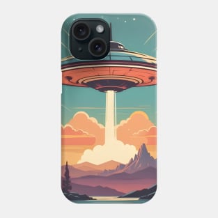 UFO Invasion In Los Angeles California Phone Case