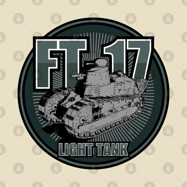 FT-17 Light Tank (Small logo) by TCP