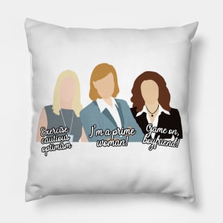 the women of the west wing Pillow