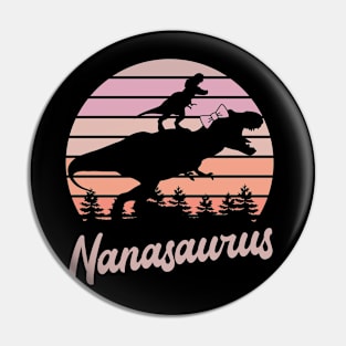 Nanasaurus T-Rex Dinosaur Pin