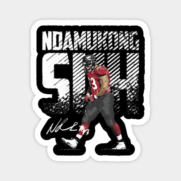 Ndamukong Suh Tamba Bay Bold Magnet by caravalo