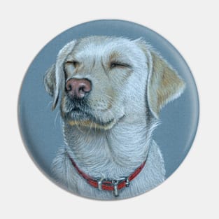 Happy Retreiver Pin