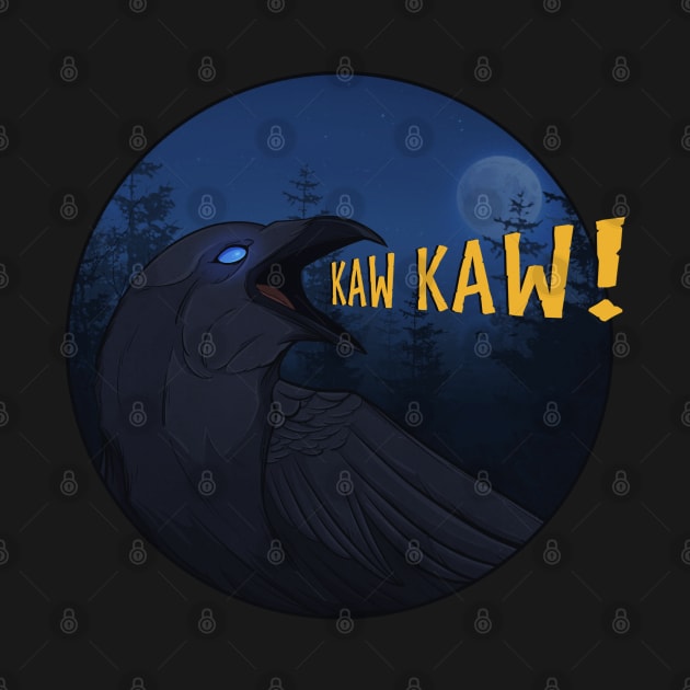 Valheim Hugin - Kaw Kaw! by Artistic Imp