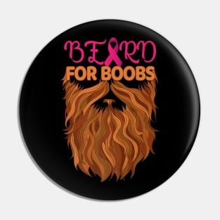 Beard For Boobs Pin