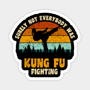 Surely Not Everybody Was Kung Fu Fighting - Kungfu Magnet