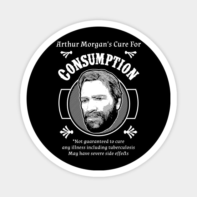 Arthur Morgan's Cure Consumption - Red Dead 2 - Magnet | TeePublic